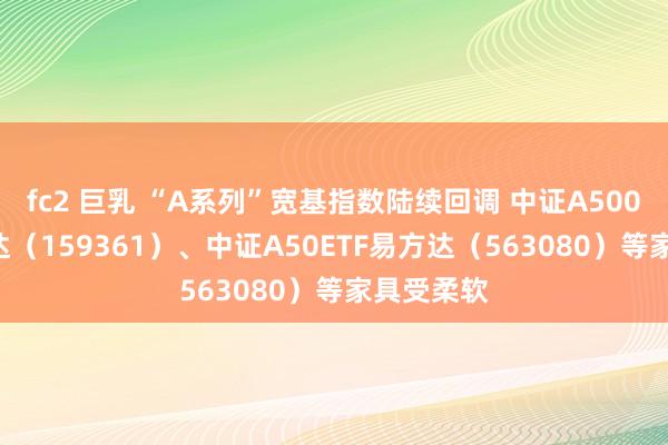 fc2 巨乳 “A系列”宽基指数陆续回调 中证A500ETF易方达（159361）、中证A50ETF易方达（563080）等家具受柔软