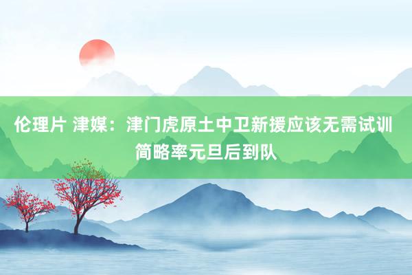 伦理片 津媒：津门虎原土中卫新援应该无需试训 简略率元旦后到队