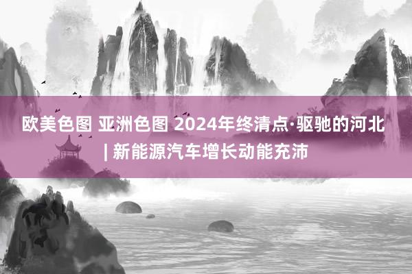 欧美色图 亚洲色图 2024年终清点·驱驰的河北 | 新能源汽车增长动能充沛